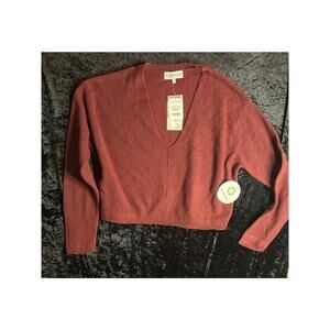 Willow & Wind V-Neck Sweater Large NWT